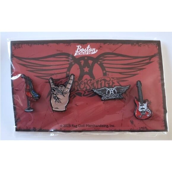 Boston Scally AEROSMITH Collab PATCHWORK Cap - M/L- With Dust Bag And 4 Pin Set - Picture 11 of 11